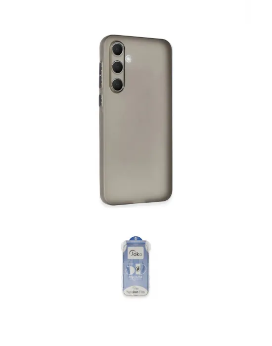 ieg™ Galaxy A15 4G Kılıf Atlas Minimal Prime - Siyah Joko Magic 5D Cam