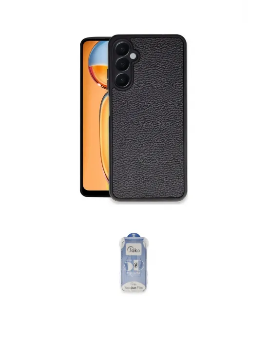 ieg™ Galaxy A15 4G Kılıf Kıvılcım Işık Serisi - Siyah Joko Magic 5D Cam