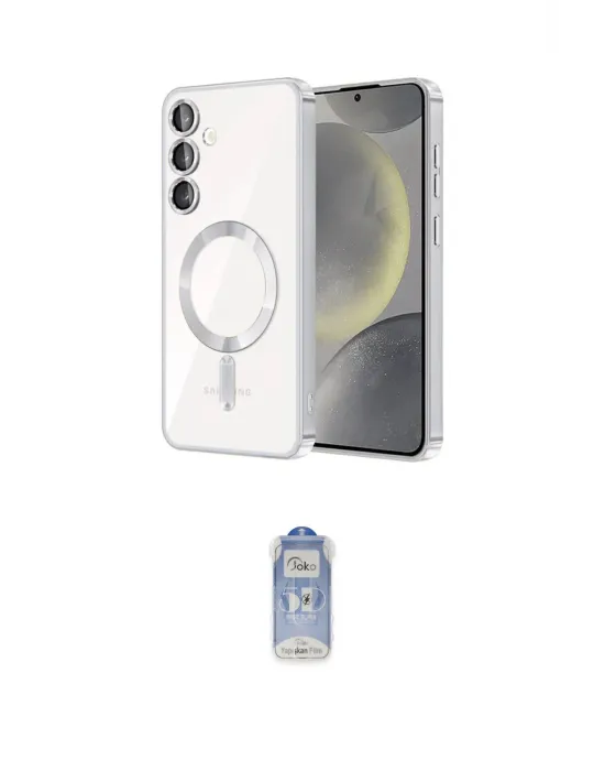 ieg™ Galaxy A15 4G Kılıf Nova Işık Özel Seri - Siyah Joko Magic 5D Cam