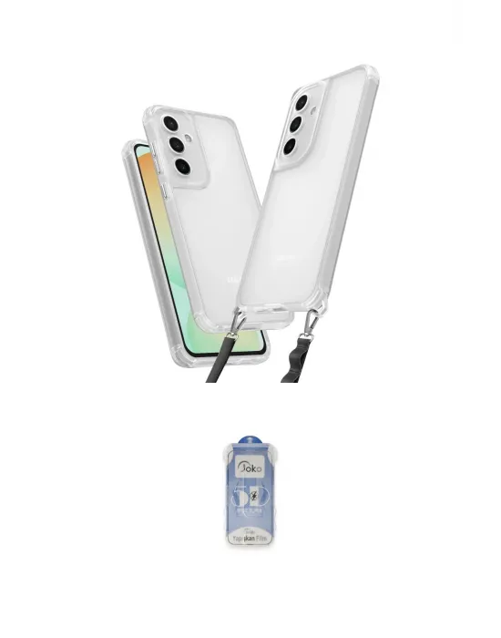 ieg™ Galaxy A15 4G Kılıf Ufuk Klasik - Siyah Joko Magic 5D Cam