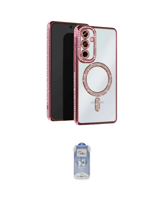 ieg™ Galaxy A15 4G Kılıf Zirve Doku Prime - Siyah Joko Magic 5D Cam
