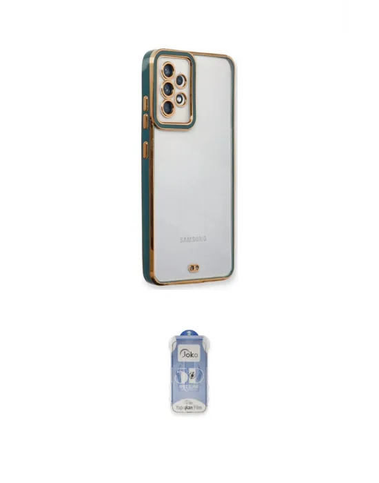 ieg™ Galaxy A23 4G Kılıf Çekirdek Klasik Serisi - Siyah Joko Magic 5D Cam