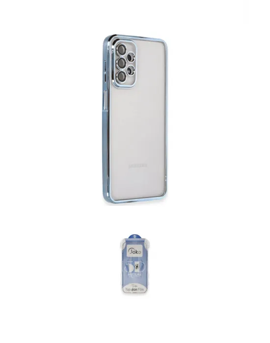 ieg™ Galaxy A23 4G Kılıf Vadi Minimal - Siyah Joko Magic 5D Cam