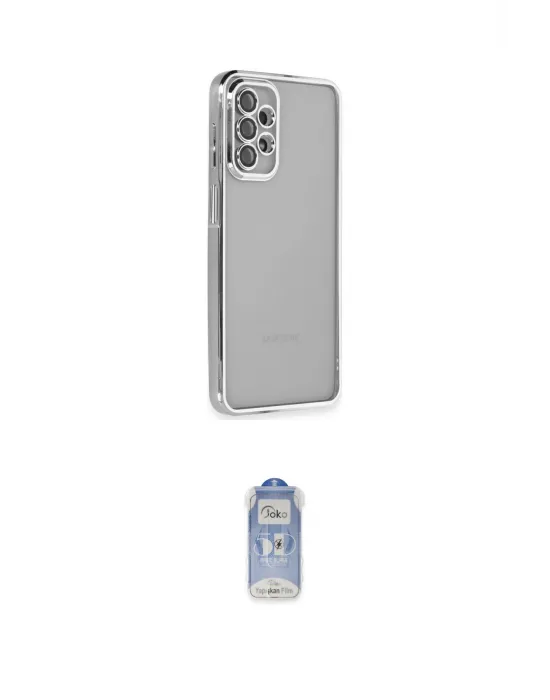 ieg™ Galaxy A23 4G Kılıf Vadi Minimal - Siyah Joko Magic 5D Cam