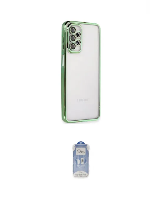 ieg™ Galaxy A23 4G Kılıf Vadi Minimal - Siyah Joko Magic 5D Cam