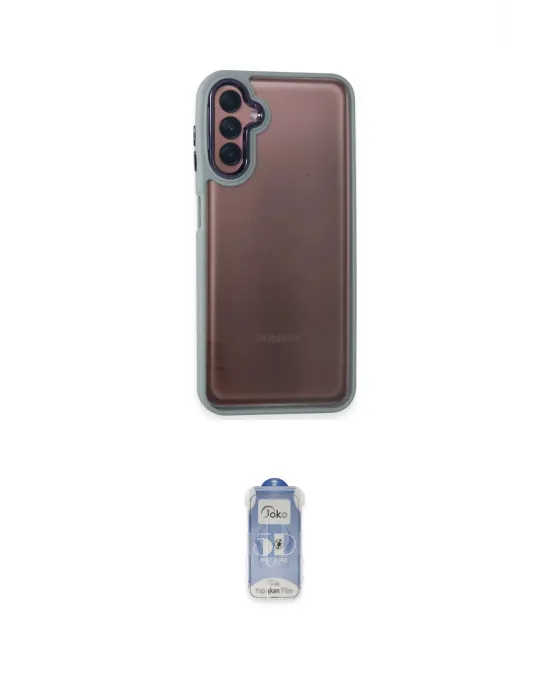 ieg™ Galaxy A24 4G Kılıf Eksen Doku Prime - Siyah Joko Magic 5D Cam