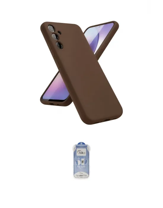 ieg™ Galaxy A24 4G Kılıf Kozmos Yansıma Özel Seri - Siyah Joko Magic 5D Cam
