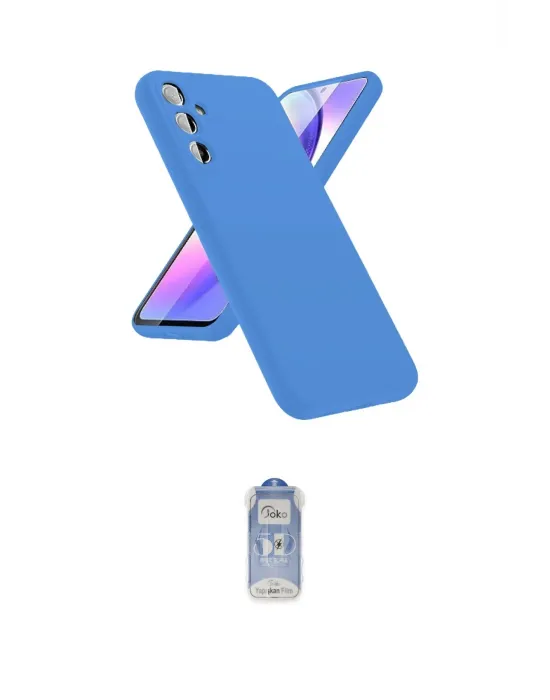 ieg™ Galaxy A24 4G Kılıf Kozmos Yansıma Özel Seri - Siyah Joko Magic 5D Cam