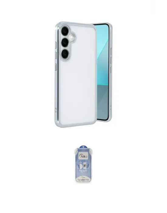 ieg™ Galaxy A24 4G Kılıf Vadi Minimal - Siyah Joko Magic 5D Cam