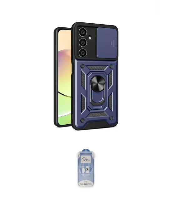 ieg™ Galaxy A25 5G Kılıf Ahenk Klasik - Siyah Joko Magic 5D Cam