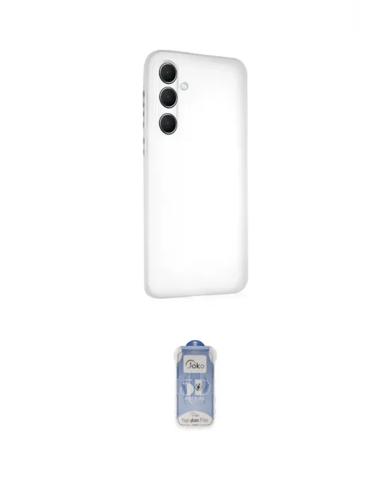 ieg™ Galaxy A25 5G Kılıf Atlas Minimal Prime - Siyah Joko Magic 5D Cam