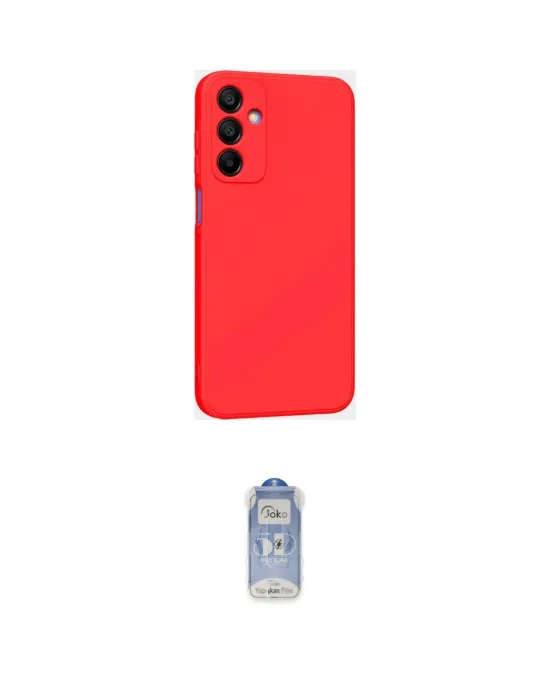 ieg™ Galaxy A25 5G Kılıf Kozmos Yansıma Özel Seri - Siyah Joko Magic 5D Cam