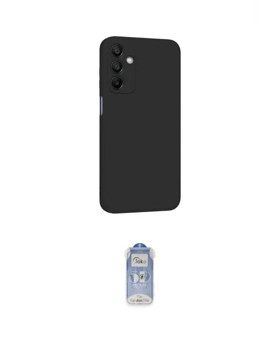 ieg™ Galaxy A25 5G Kılıf Kozmos Yansıma Özel Seri - Siyah Joko Magic 5D Cam