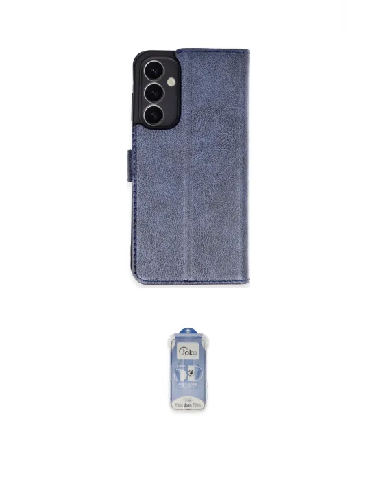 ieg™ Galaxy A25 5G Kılıf Siluet Işık Serisi - Siyah Joko Magic 5D Cam