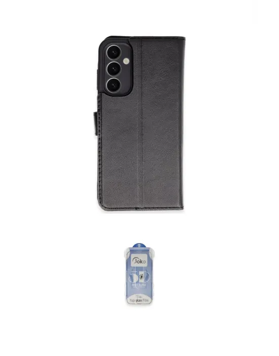ieg™ Galaxy A25 5G Kılıf Siluet Işık Serisi - Siyah Joko Magic 5D Cam