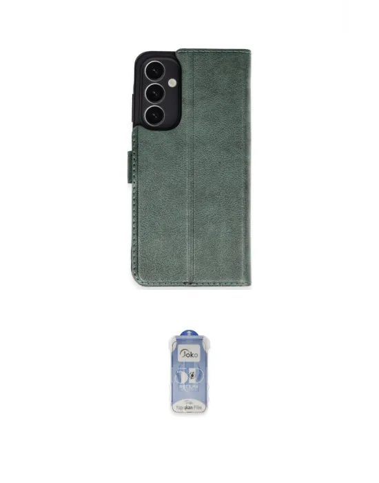 ieg™ Galaxy A25 5G Kılıf Siluet Işık Serisi - Siyah Joko Magic 5D Cam
