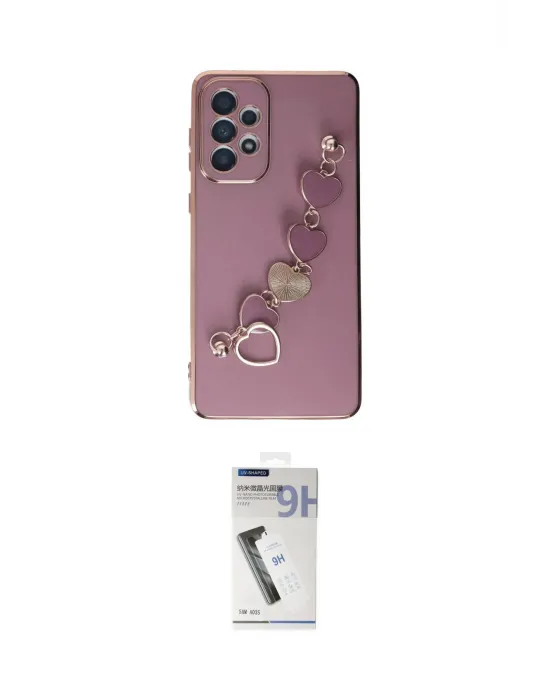 ieg™ Galaxy A33 5G Kılıf Nova Işık Prime - Şeffaf Uv Polymer Nano Ekran Koruyucu
