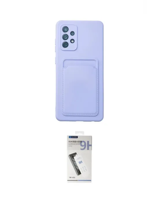 ieg™ Galaxy A33 5G Kılıf Vadi Çizgi Prime - Şeffaf Uv Polymer Nano Ekran Koruyucu