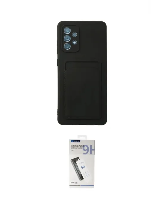 ieg™ Galaxy A33 5G Kılıf Vadi Çizgi Prime - Şeffaf Uv Polymer Nano Ekran Koruyucu