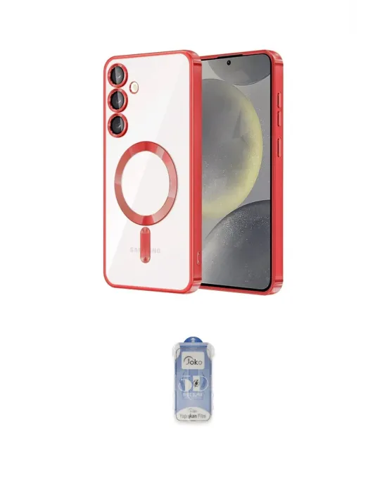 ieg™ Galaxy A35 5G Kılıf Nova Işık Özel Seri - Siyah Joko Magic 5D Cam