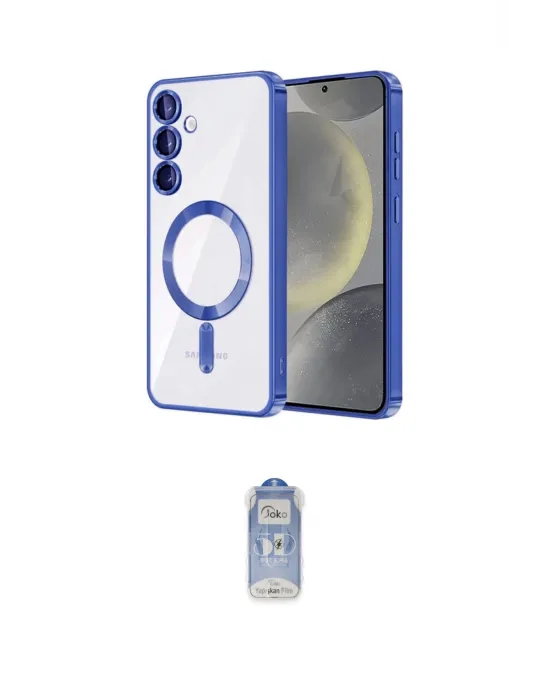 ieg™ Galaxy A35 5G Kılıf Nova Işık Özel Seri - Siyah Joko Magic 5D Cam