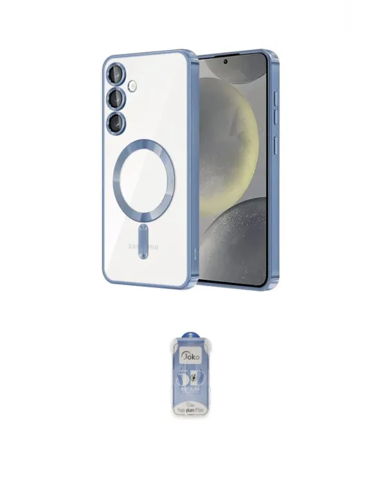 ieg™ Galaxy A35 5G Kılıf Nova Işık Özel Seri - Siyah Joko Magic 5D Cam