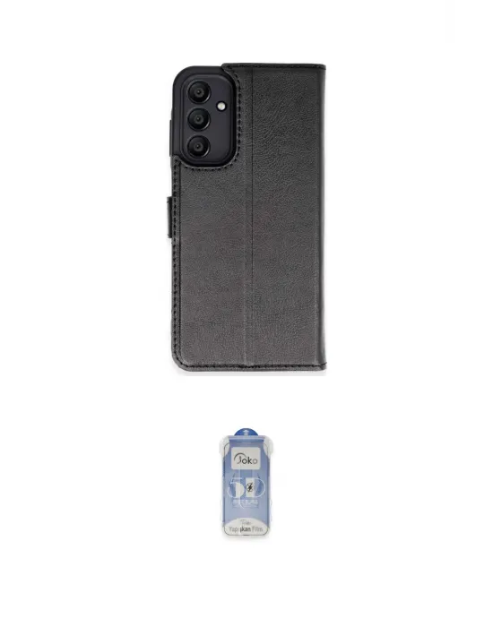 ieg™ Galaxy A35 5G Kılıf Siluet Işık Serisi - Siyah Joko Magic 5D Cam