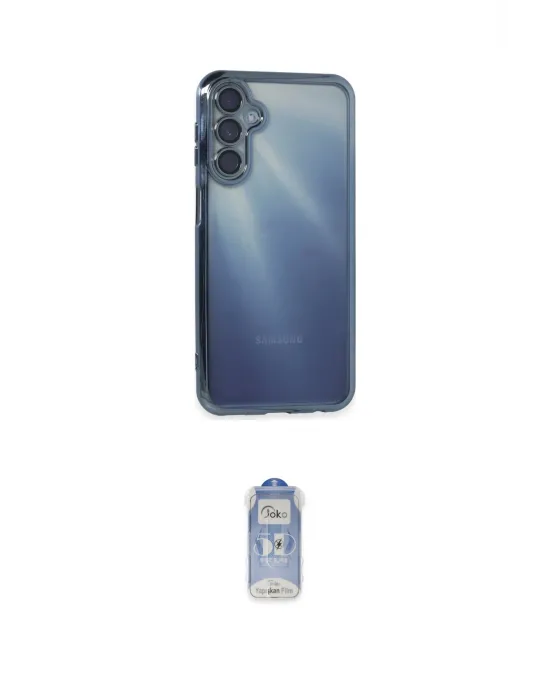 ieg™ Galaxy A35 5G Kılıf Vadi Minimal - Siyah Joko Magic 5D Cam
