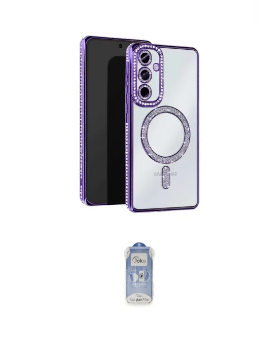 ieg™ Galaxy A35 5G Kılıf Zirve Doku Prime - Siyah Joko Magic 5D Cam