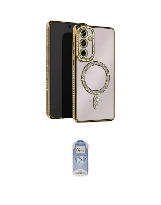 ieg™ Galaxy A35 5G Kılıf Zirve Doku Prime - Siyah Joko Magic 5D Cam