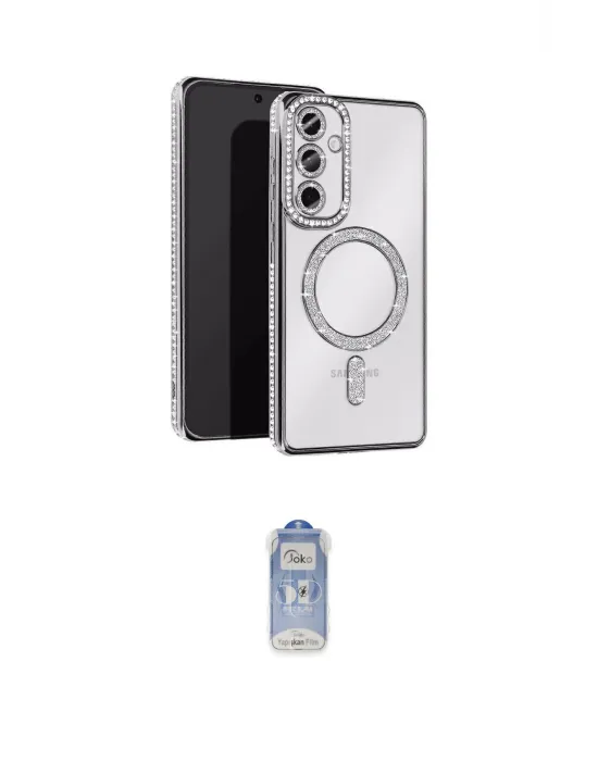 ieg™ Galaxy A35 5G Kılıf Zirve Doku Prime - Siyah Joko Magic 5D Cam