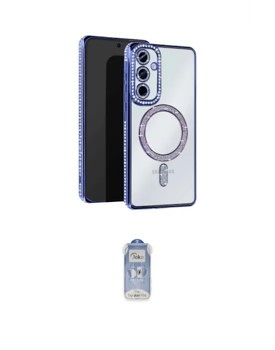 ieg™ Galaxy A35 5G Kılıf Zirve Doku Prime - Siyah Joko Magic 5D Cam