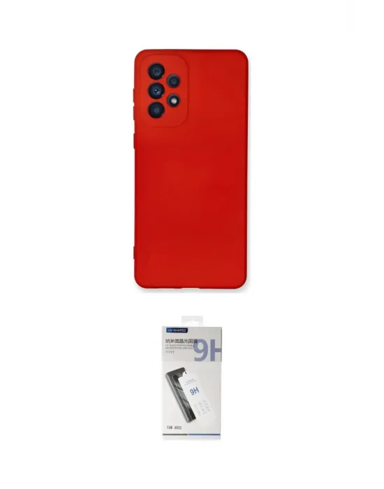 ieg™ Galaxy A53 5G Kılıf Ahenk Serisi - Şeffaf Uv Polymer Nano Ekran Koruyucu