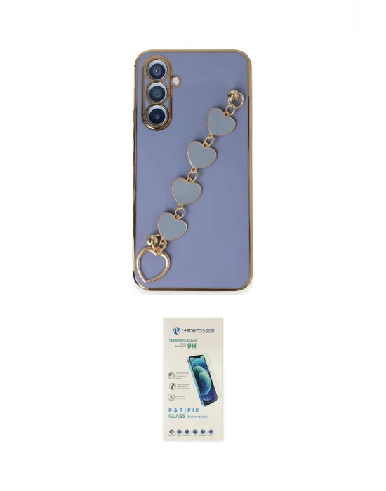 ieg™ Galaxy A54 5G Kılıf Nova Işık Prime - Şeffaf Pasifik Cam Ekran Koruyucu