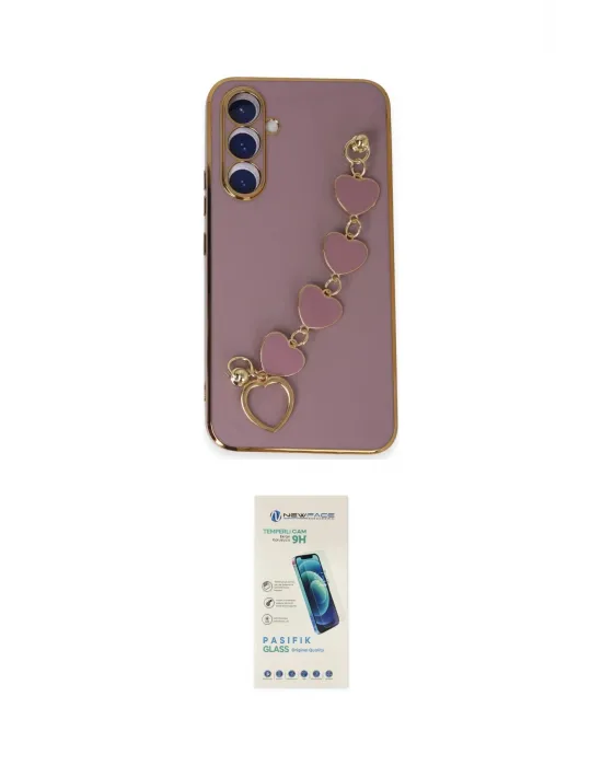 ieg™ Galaxy A54 5G Kılıf Nova Işık Prime - Şeffaf Pasifik Cam Ekran Koruyucu