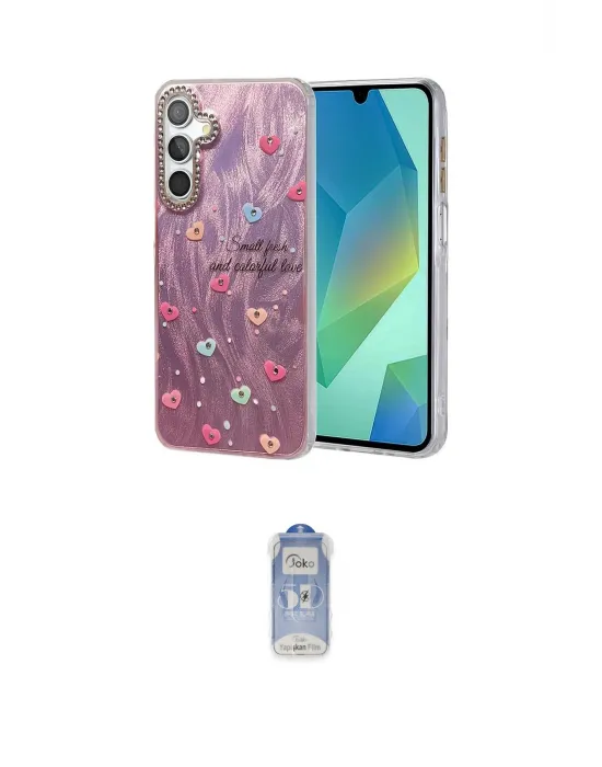 ieg™ Galaxy A54 5G Kılıf Zirve Modern Prime - Siyah Joko Magic 5D Cam