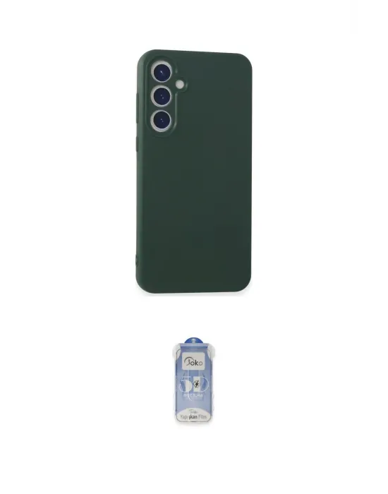 ieg™ Galaxy A55 5G Kılıf Kozmos Yansıma Özel Seri - Siyah Joko Magic 5D Cam