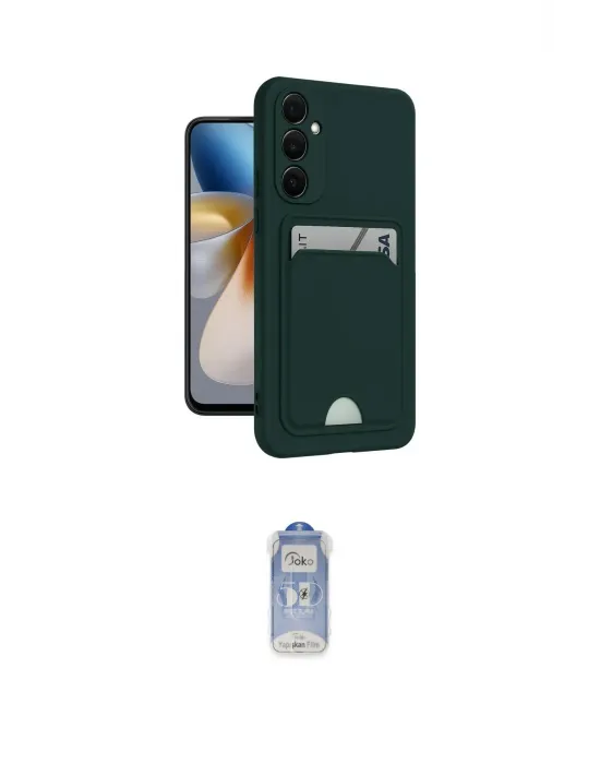 ieg™ Galaxy A55 5G Kılıf Vadi Çizgi Prime - Siyah Joko Magic 5D Cam