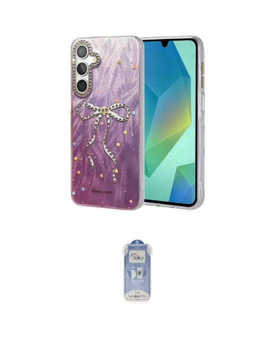 ieg™ Galaxy A55 5G Kılıf Zirve Modern Prime - Siyah Joko Magic 5D Cam