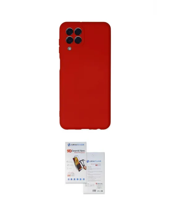 ieg™ Galaxy M33 Kılıf Ahenk Serisi - Siyah Seramik Nano Ekran Koruyucu