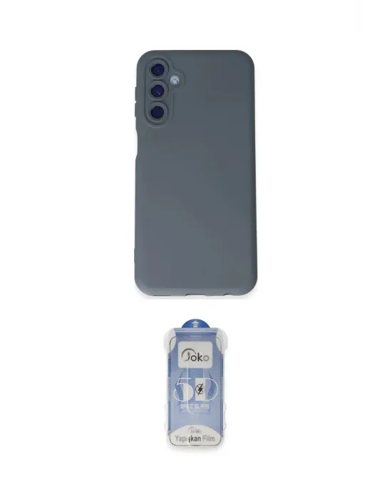 ieg™ Galaxy M34 5G Kılıf Ahenk Serisi - Siyah Joko Magic 5D Cam
