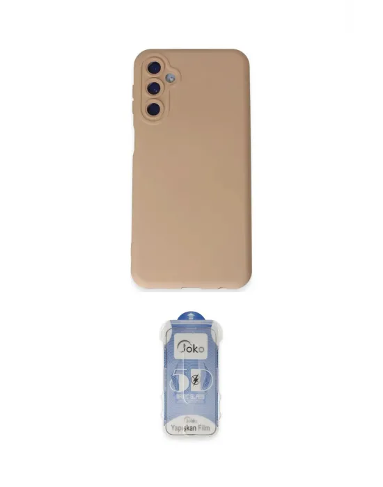 ieg™ Galaxy M34 5G Kılıf Ahenk Serisi - Siyah Joko Magic 5D Cam