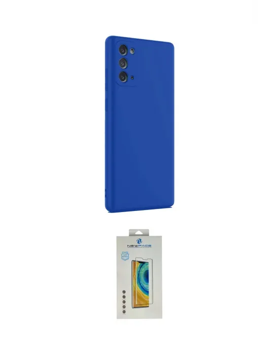 ieg™ Galaxy Note 20 Kılıf Kozmos Yansıma Özel Seri - Şeffaf Polymer Nano Ekran Koruyucu