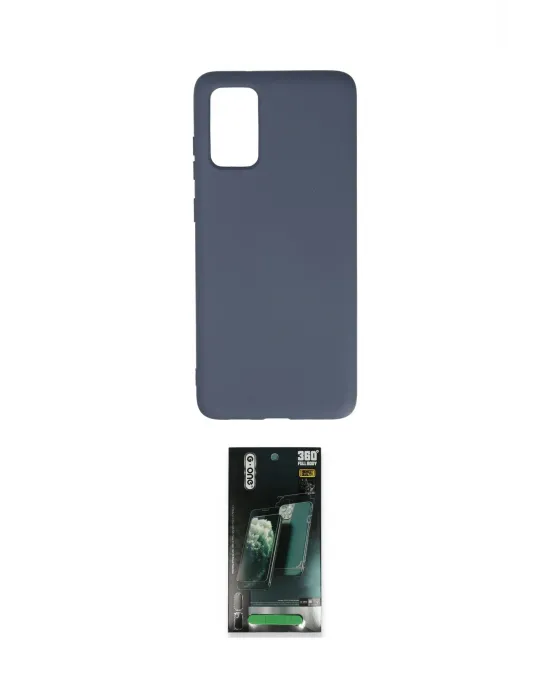 ieg™ Galaxy S20 Plus Kılıf Ahenk Serisi - Şeffaf 360 Full Body Arka Koruyucu