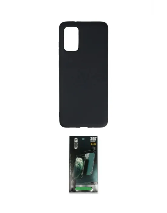 ieg™ Galaxy S20 Plus Kılıf Ahenk Serisi - Şeffaf 360 Full Body Arka Koruyucu
