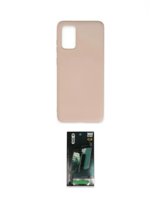 ieg™ Galaxy S20 Plus Kılıf Ahenk Serisi - Şeffaf 360 Full Body Arka Koruyucu