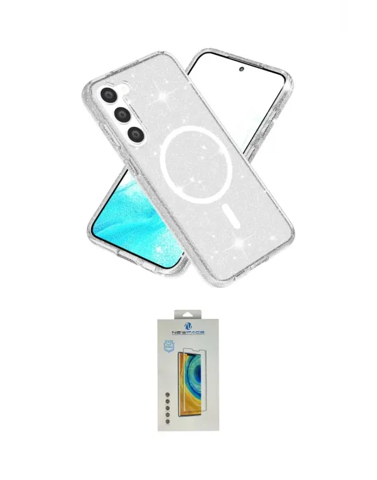 ieg™ Galaxy S23 Kılıf Nova Asil Prime - Şeffaf Polymer Nano Ekran Koruyucu