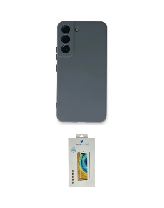 ieg™ Galaxy S23 Plus Kılıf Ahenk Serisi - Şeffaf Polymer Nano Ekran Koruyucu