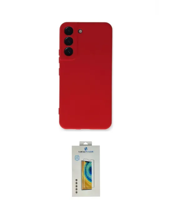 ieg™ Galaxy S23 Plus Kılıf Ahenk Serisi - Şeffaf Polymer Nano Ekran Koruyucu