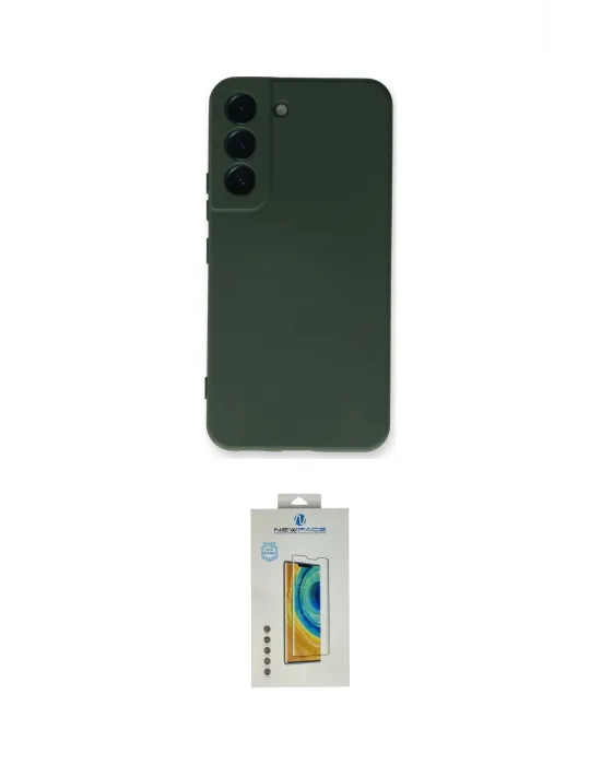 ieg™ Galaxy S23 Plus Kılıf Ahenk Serisi - Şeffaf Polymer Nano Ekran Koruyucu